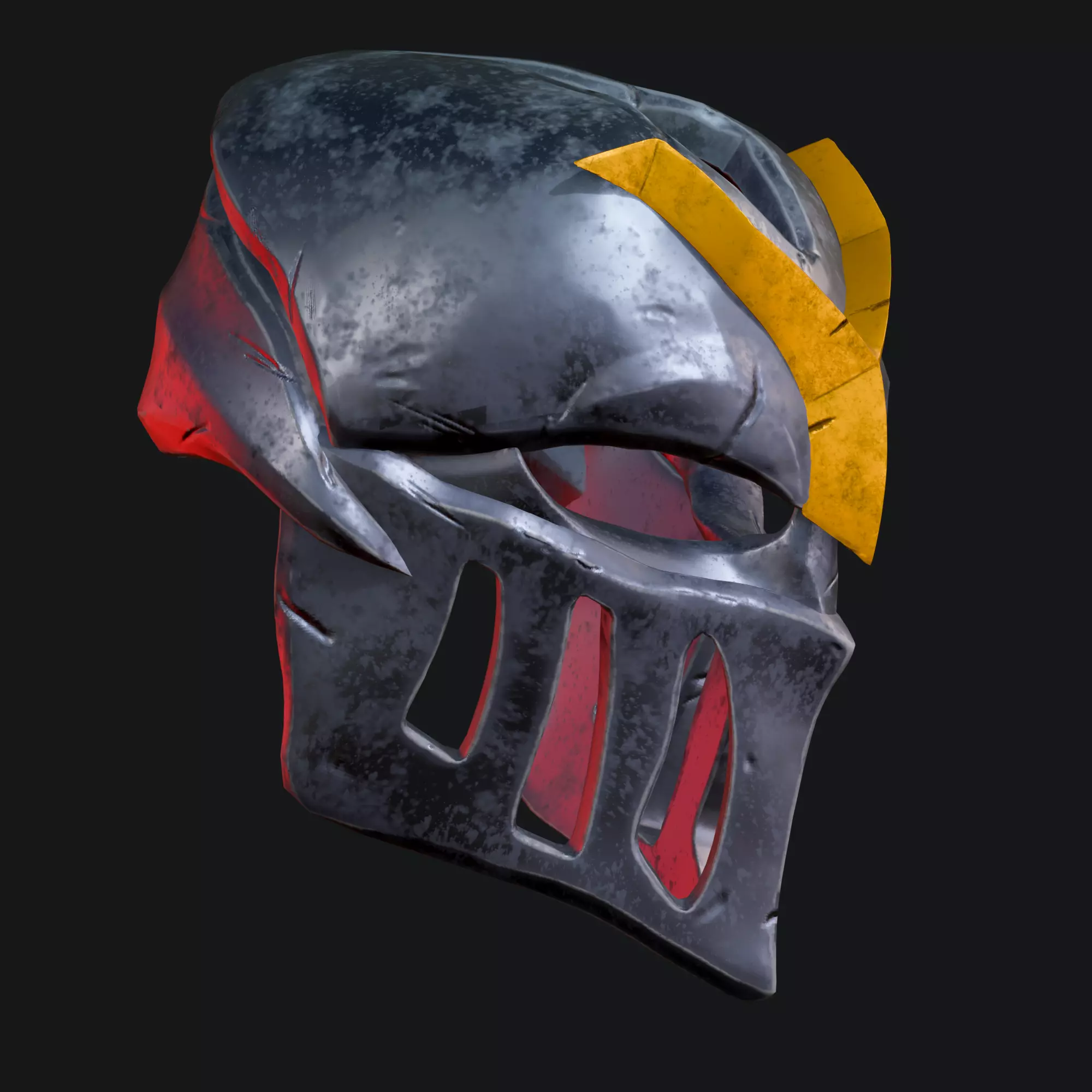 Zed Mask League Of Legend 3D File STL 3D print model_10
