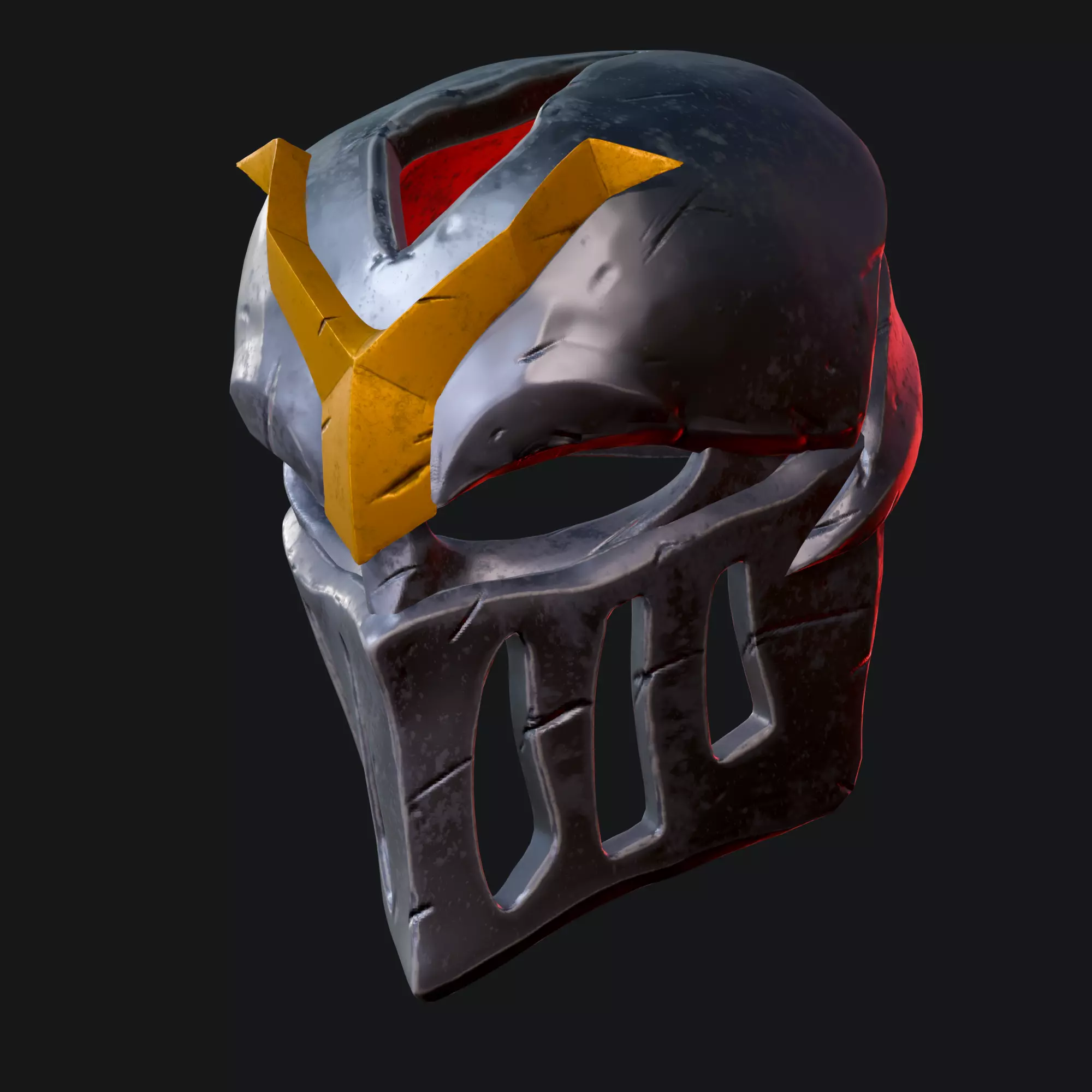 Zed Mask League Of Legend 3D File STL 3D print model_23