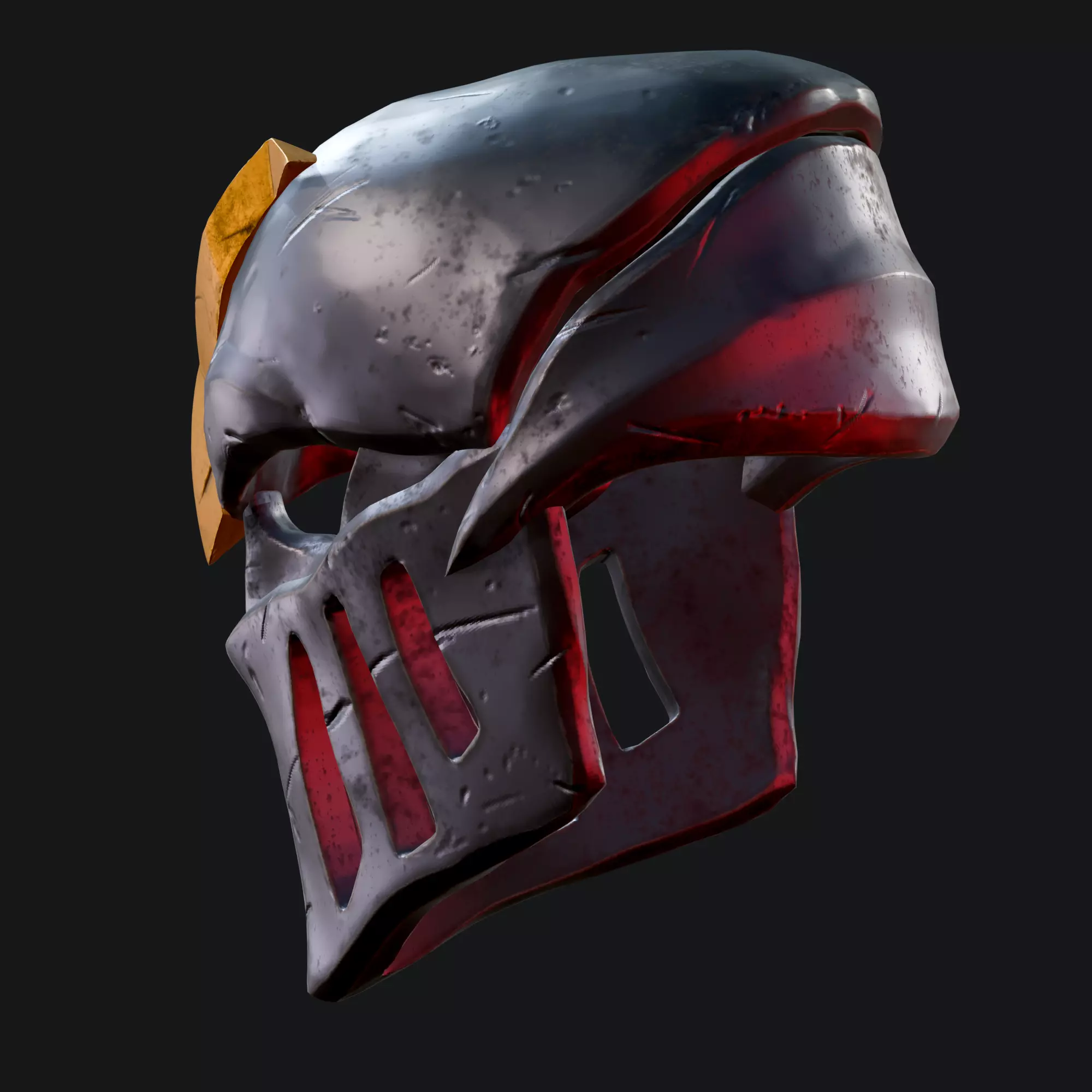 Zed Mask League Of Legend 3D File STL 3D print model_19