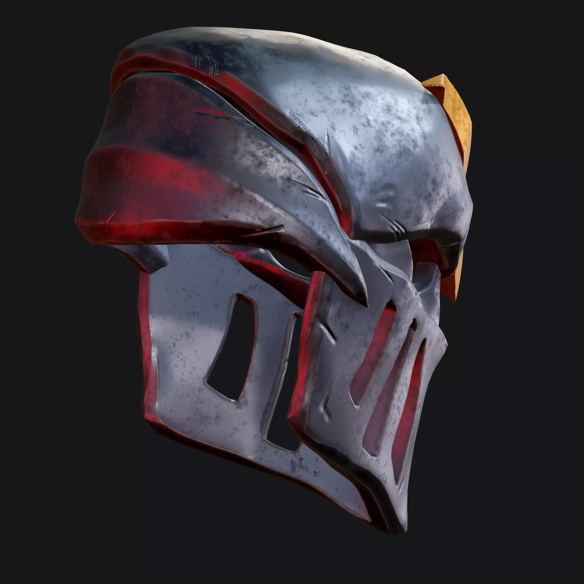 Zed Mask League Of Legend 3D File STL 3D print model_13