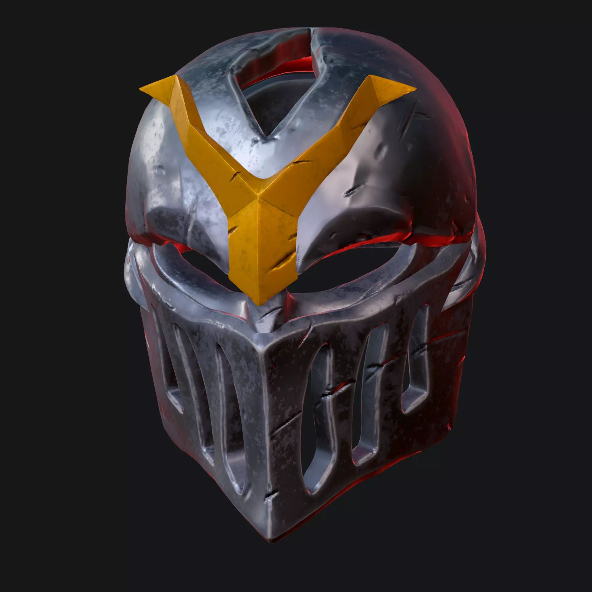 Zed Mask League Of Legend 3D File STL 3D print model_24