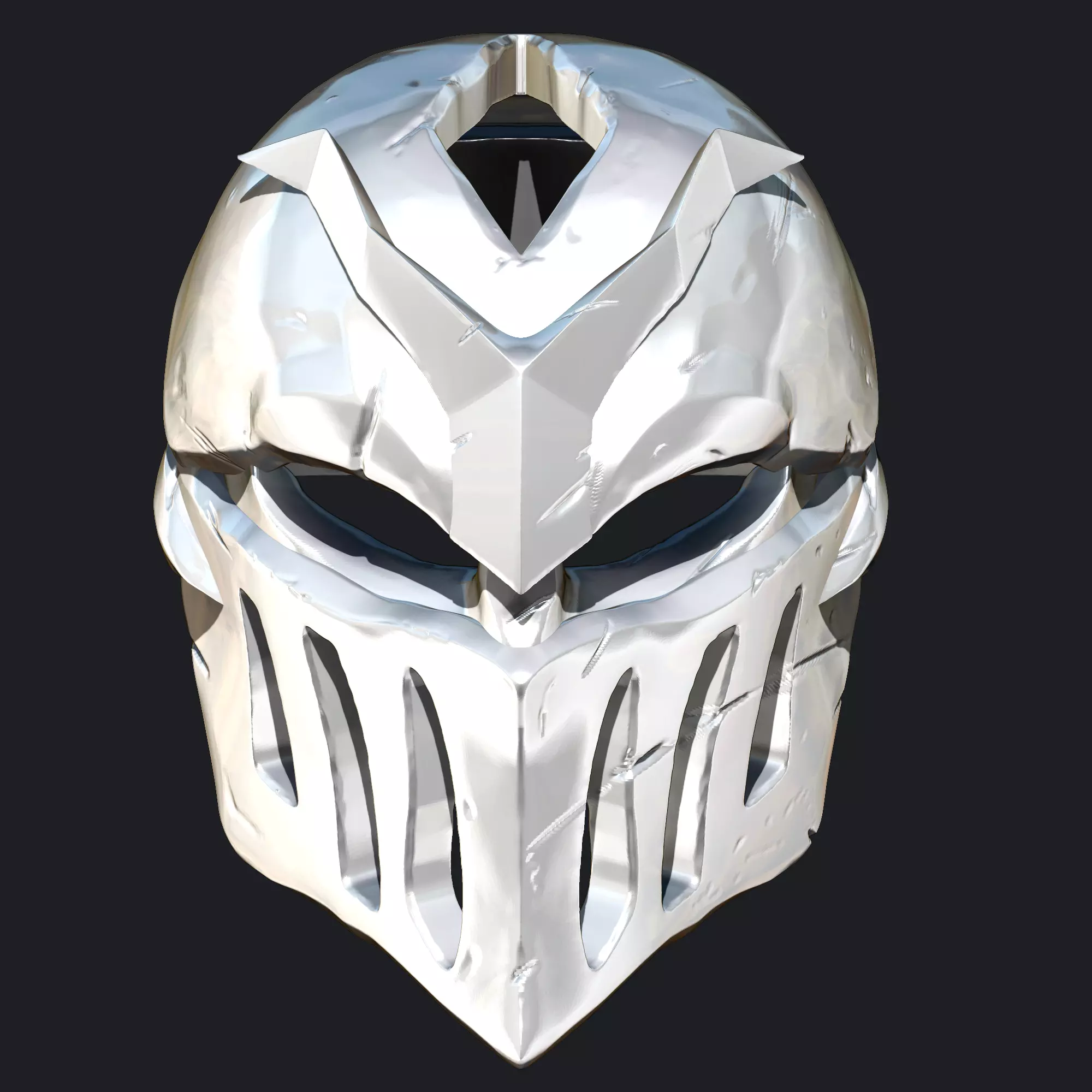 Zed Mask League Of Legend 3D File STL 3D print model_6