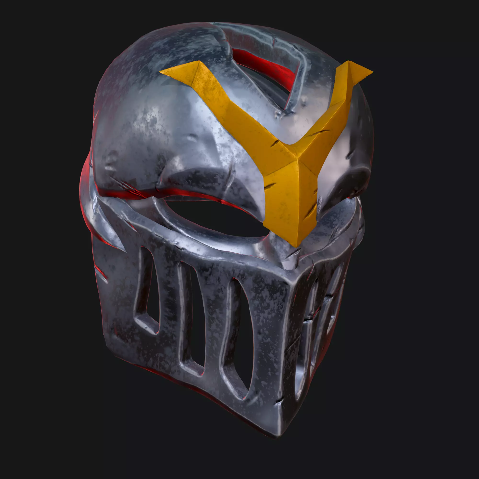Zed Mask League Of Legend 3D File STL 3D print model_8