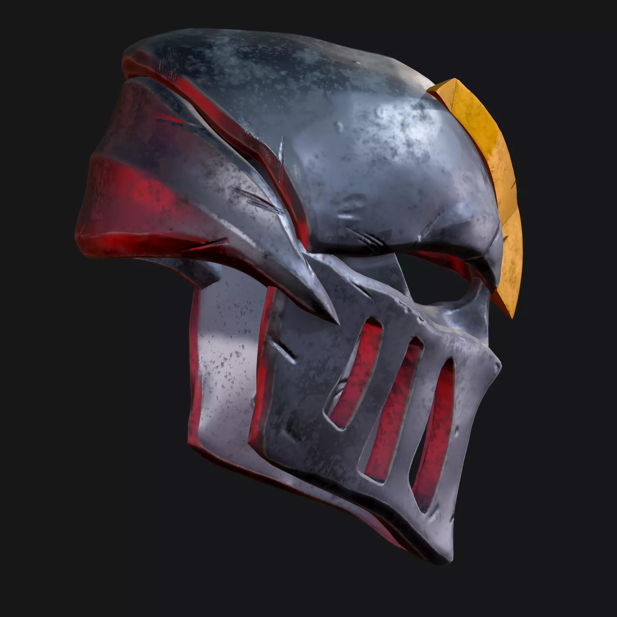 Zed Mask League Of Legend 3D File STL 3D print model_12