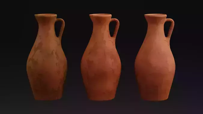 Ancient clay Jug pack
