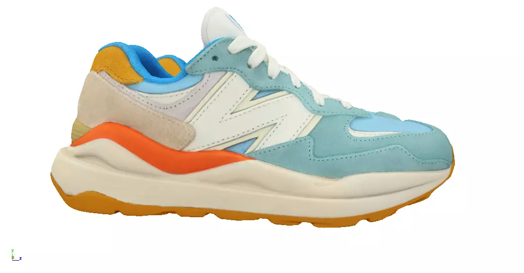 new balance 5740 v2 Low-poly 3D model_1