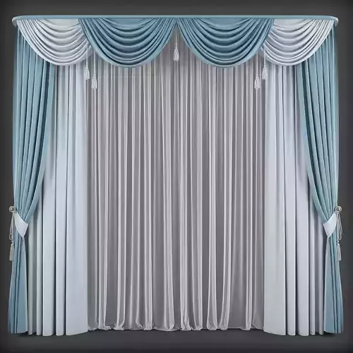 Curtain 3D model 207