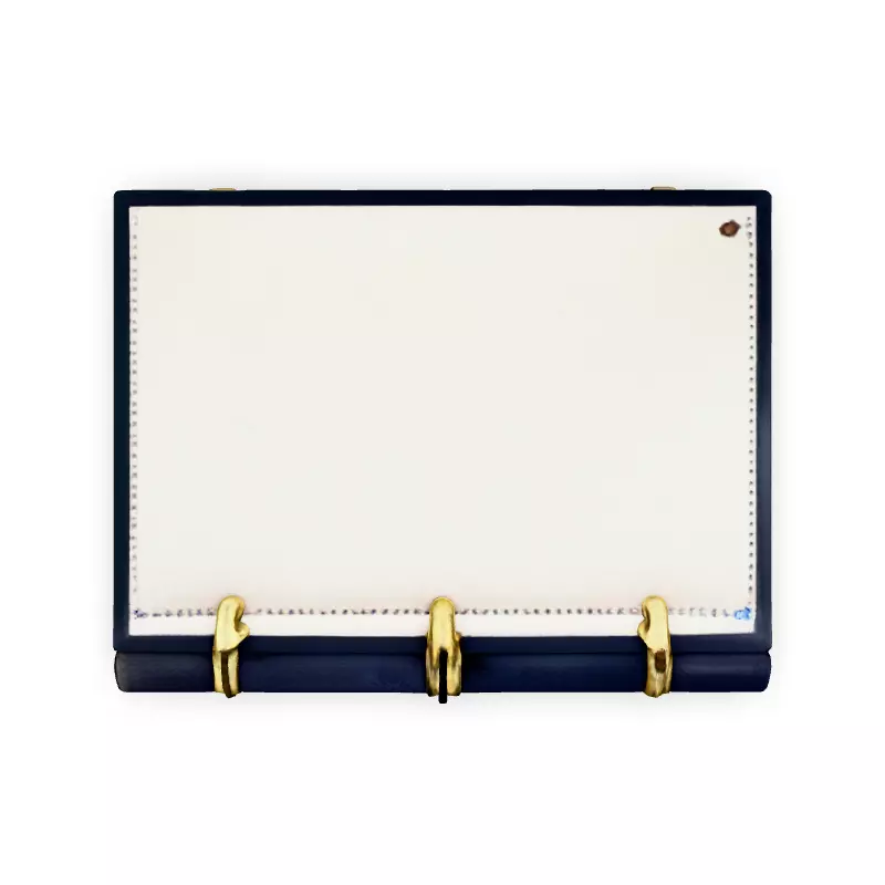 Realistic Leather Bound Notebook 3D Model Low-poly 3D model_7