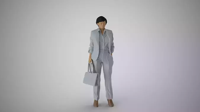 Business Woman 3D print model
