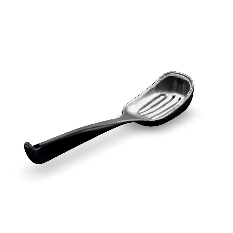 Realistic Metal Slotted Spatula 3D Model Low-poly 3D model_5
