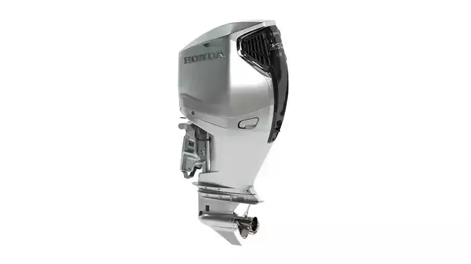 Honda BF350 V8 Outboard Engine 3D model