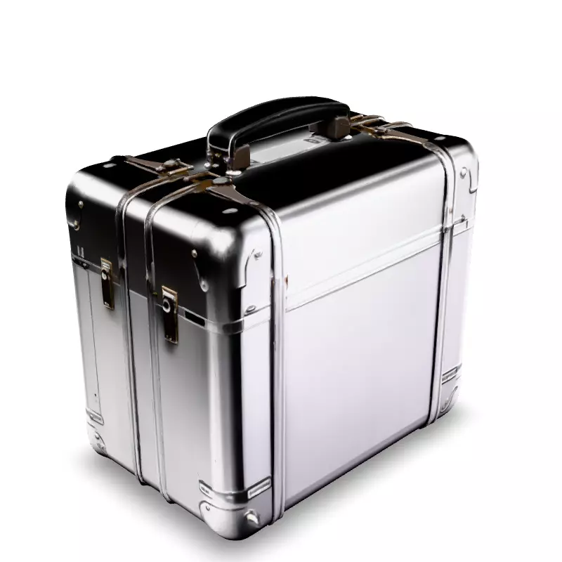 Realistic Metal Suitcase 3D Model Low-poly 3D model_5