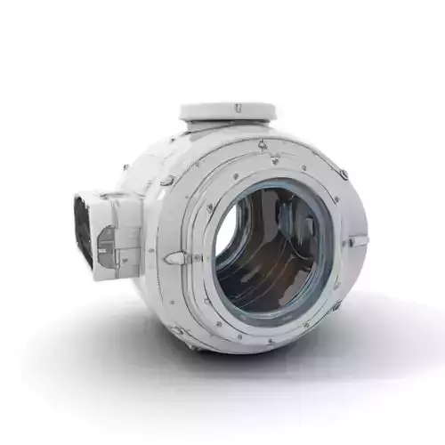 Futuristic Capsule Pod model pack Low-poly 3D model