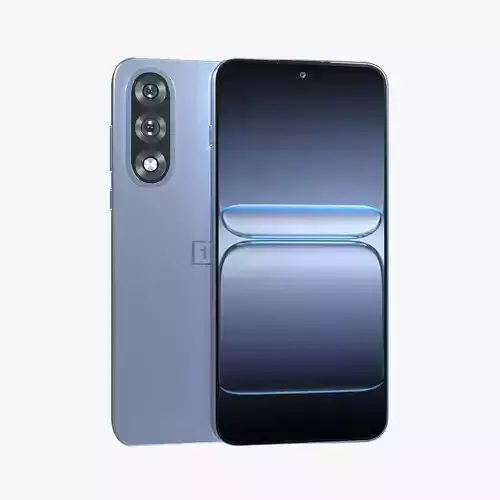 OnePlus Nord 5 Dry Ice Low-poly 3D model