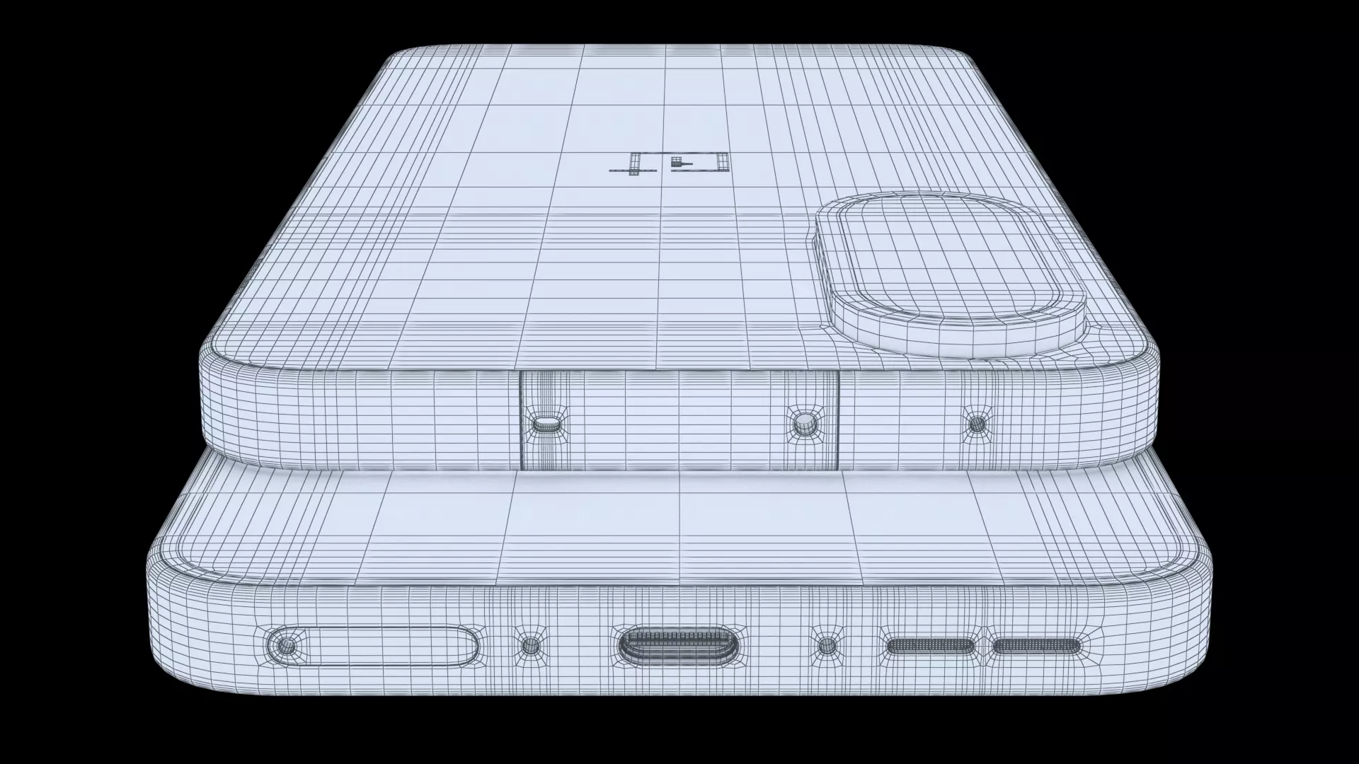 OnePlus Nord 5 Dry Ice Low-poly 3D model_8