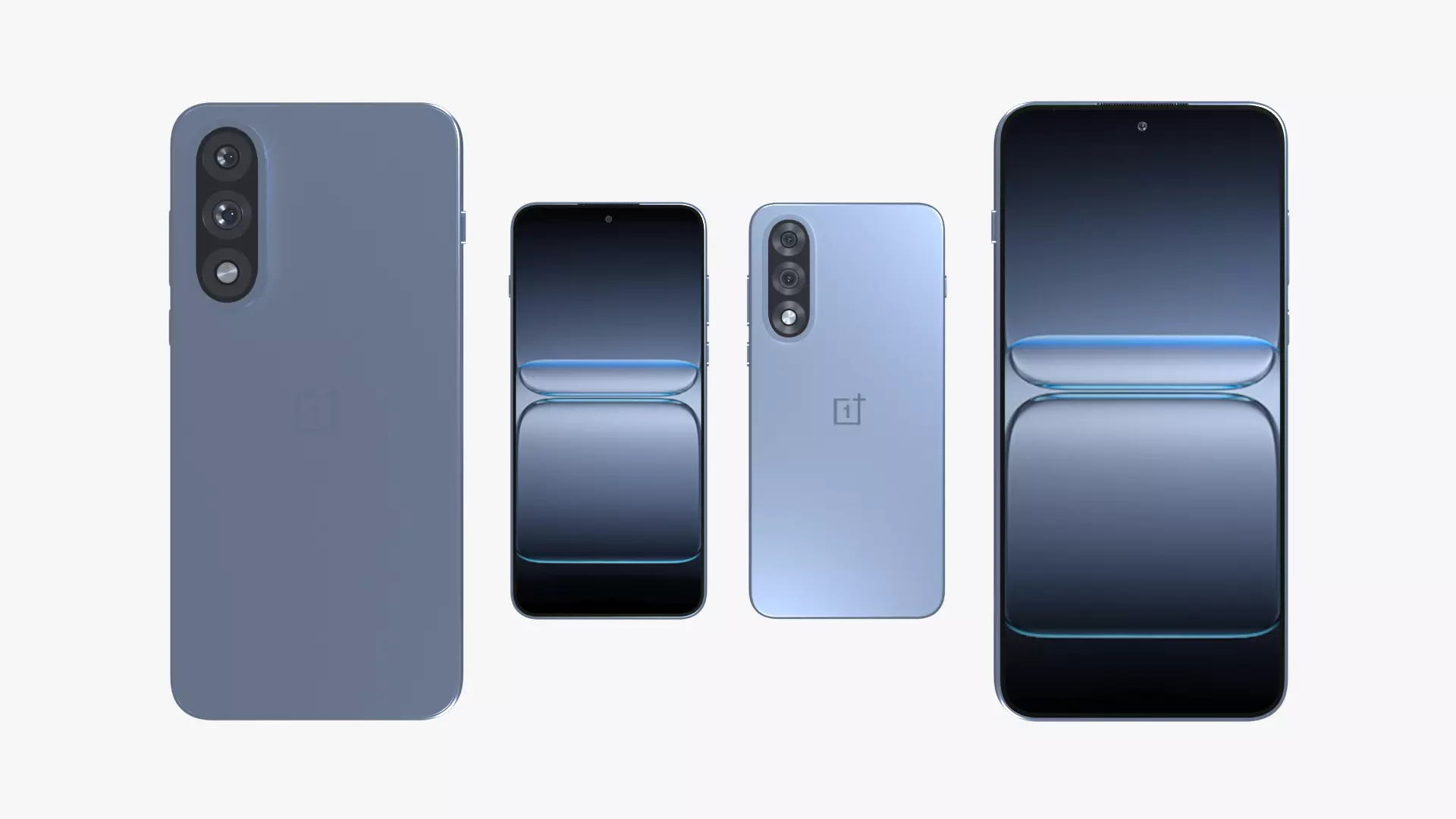 OnePlus Nord 5 Dry Ice Low-poly 3D model_4