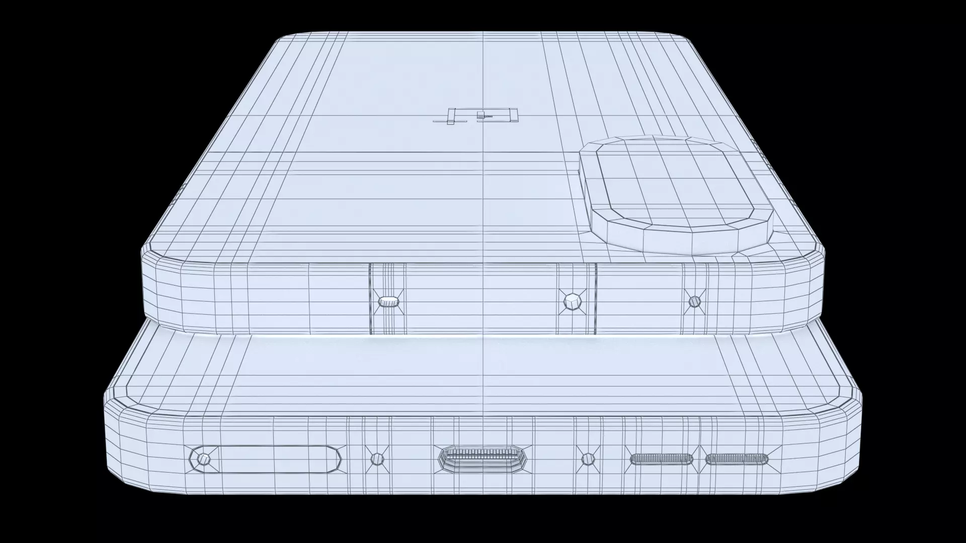 OnePlus Nord 5 Dry Ice Low-poly 3D model_7