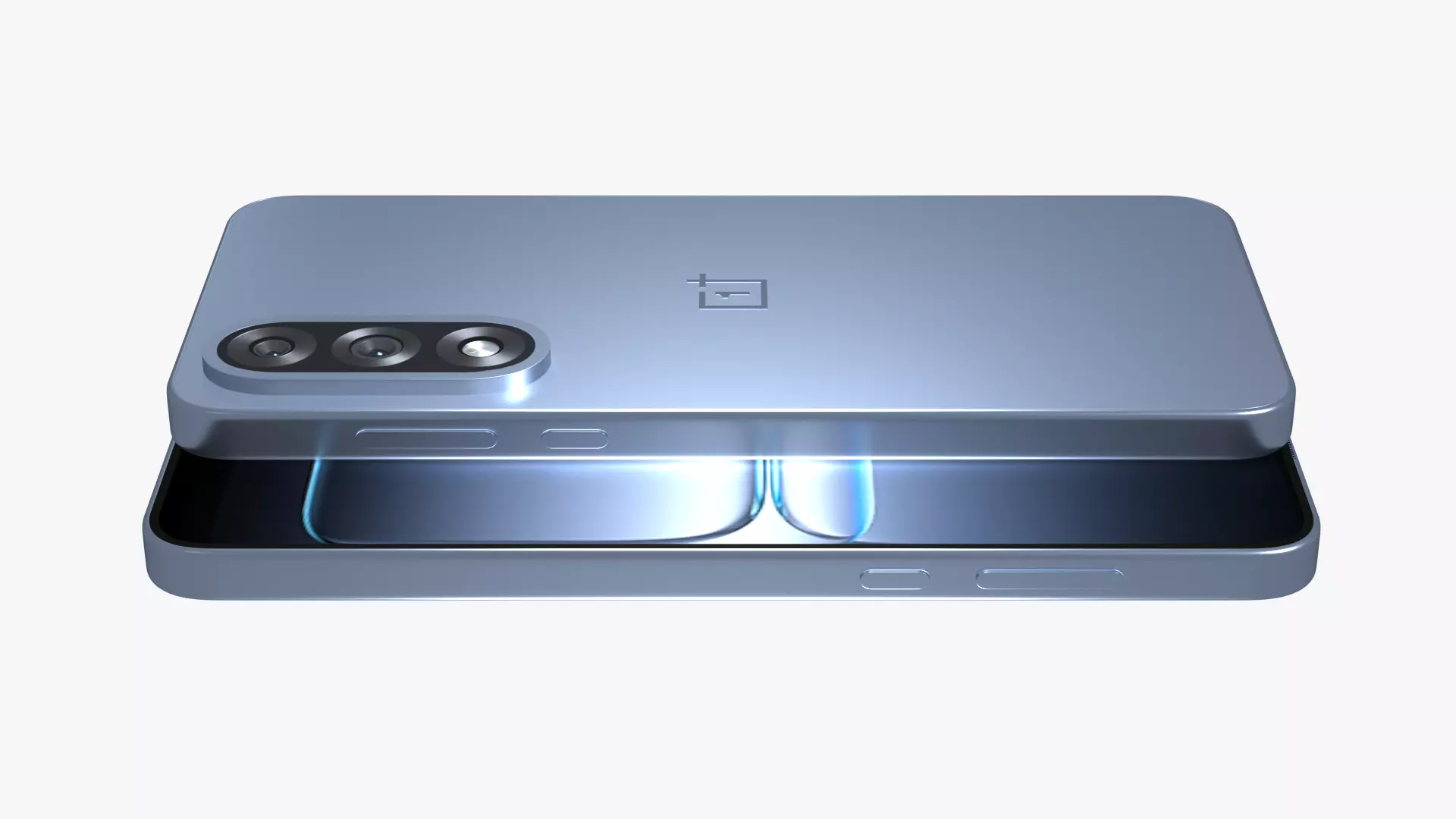 OnePlus Nord 5 Dry Ice Low-poly 3D model_3