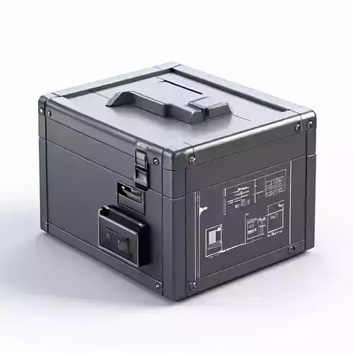 SciFi Utility Case with Power Outlet