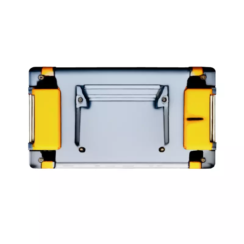 SciFi Rolling Storage Container Low-poly 3D model_7