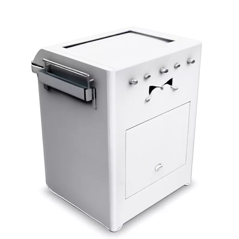 Realistic Metal Cooler Box 3D Model Low-poly 3D model_2