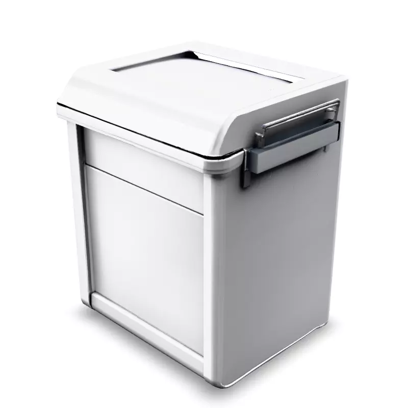Realistic Metal Cooler Box 3D Model Low-poly 3D model_5