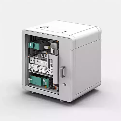 Detailed Industrial Control Cabinet