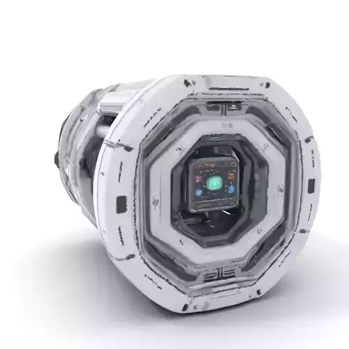 Futuristic Space Station Module Pack