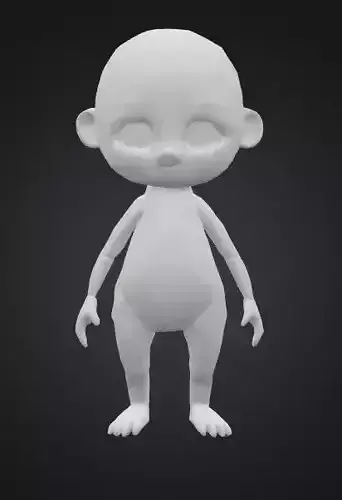 Roblox compatible character FBX File