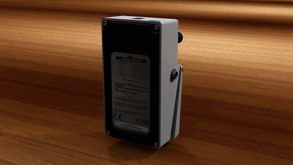 Boss DD-3 Low-poly 3D model_6