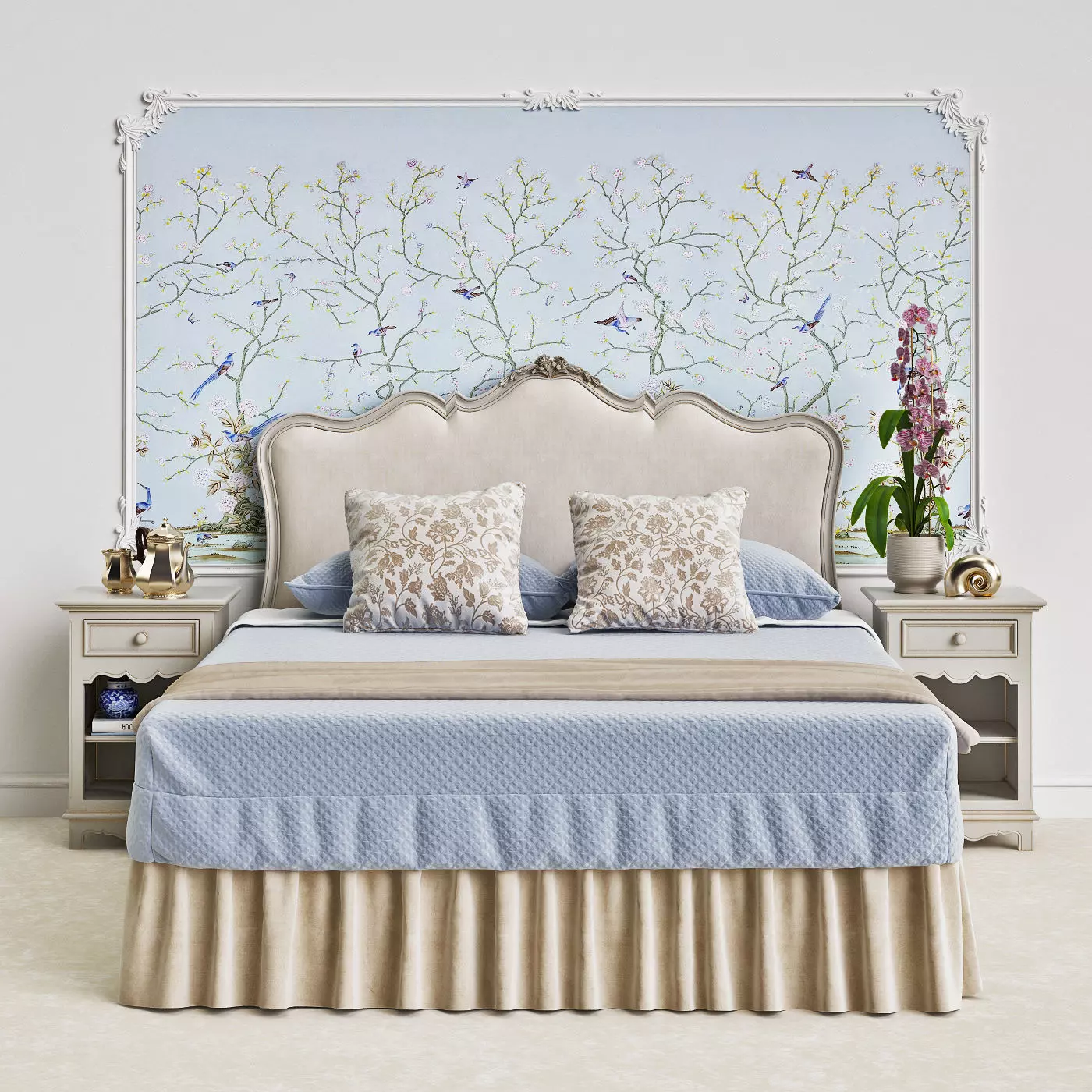 Salda 8512 bedroom 3D model