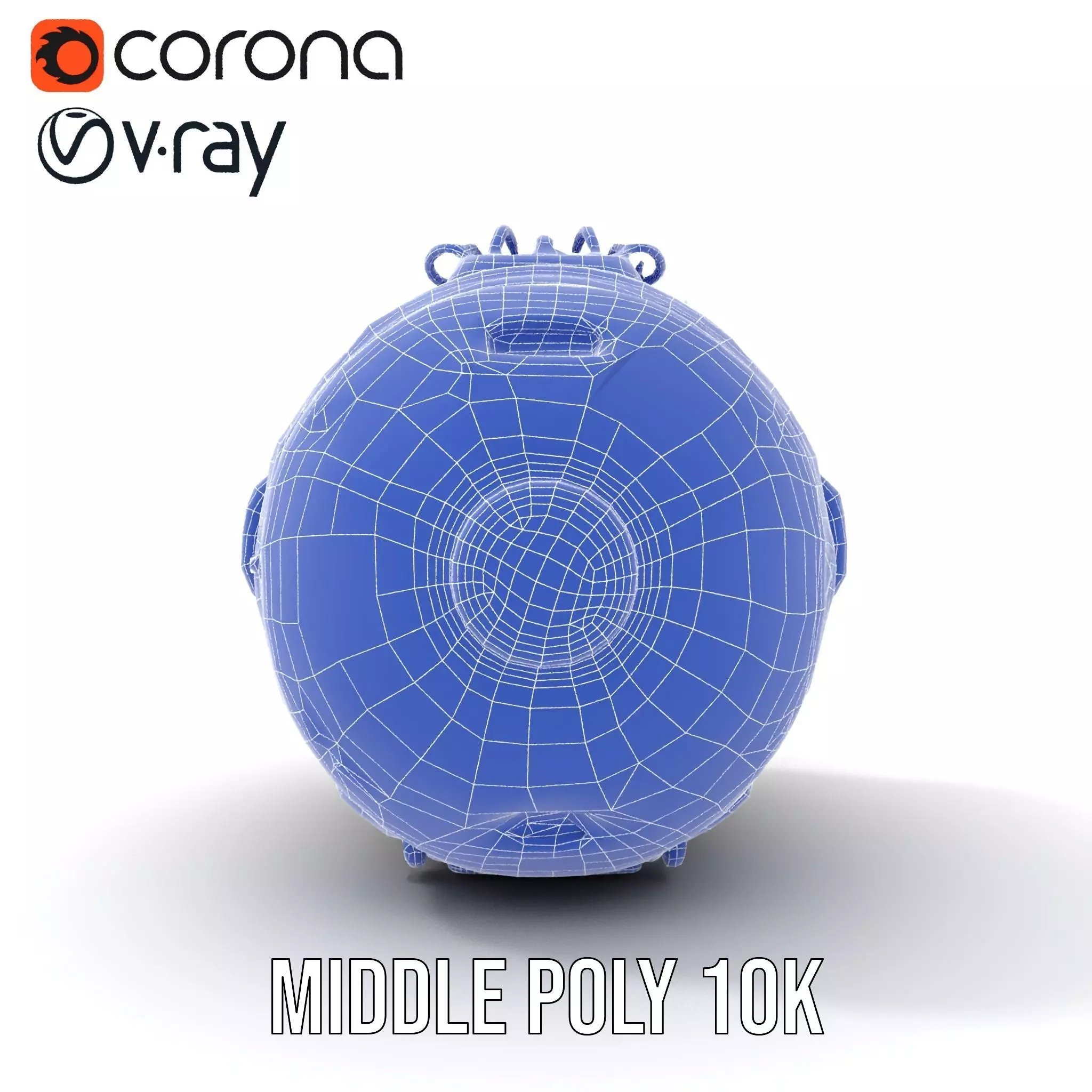 Futuristic Space Pod model pack Low-poly 3D model_27