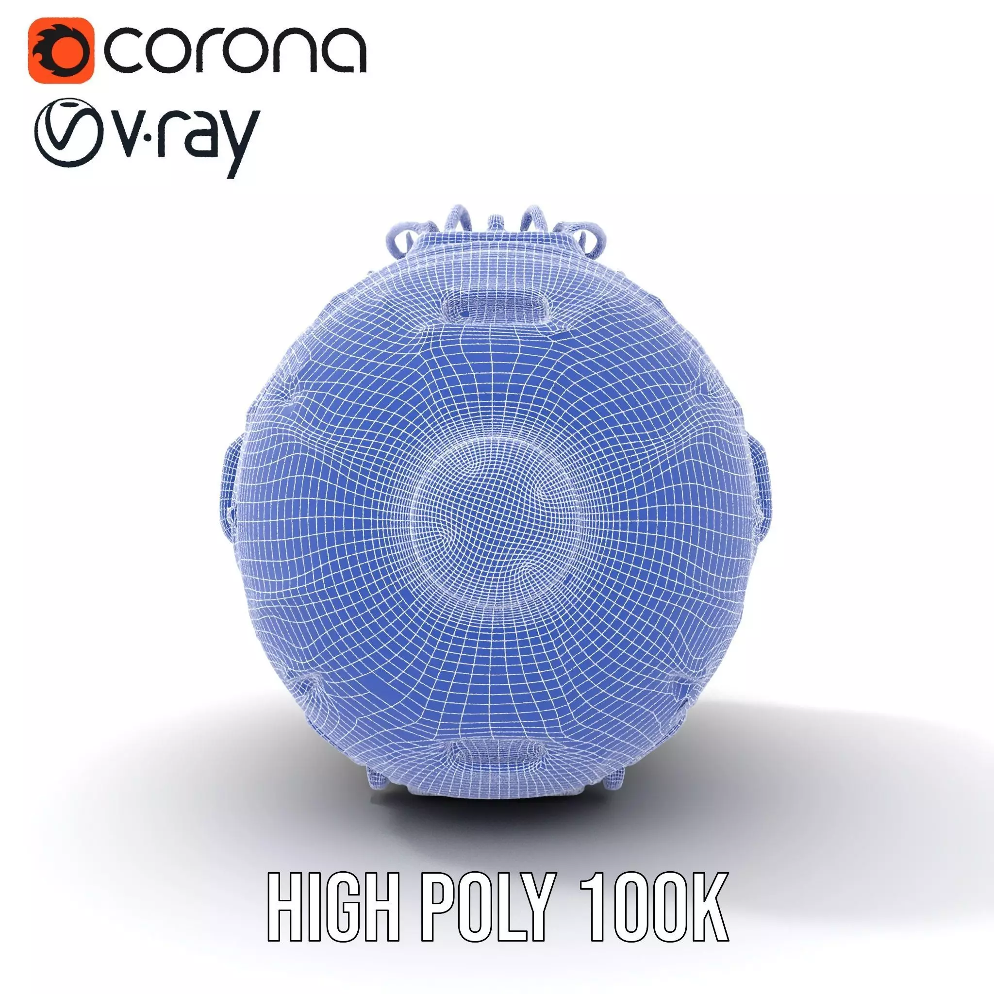 Futuristic Space Pod model pack Low-poly 3D model_35