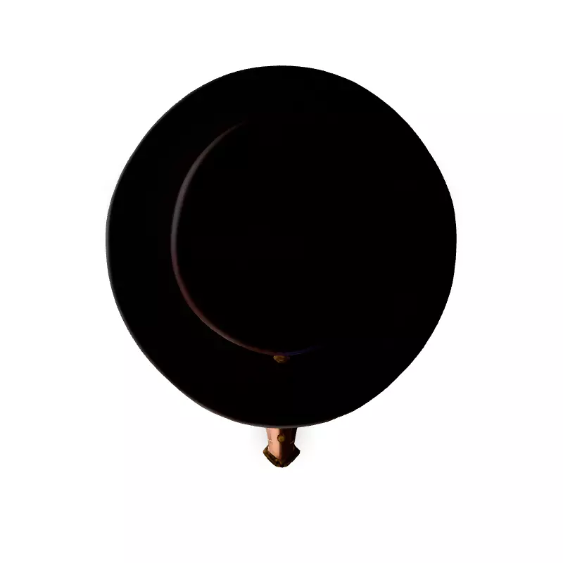 Steampunk Plague Doctor Bust Low-poly 3D model_7