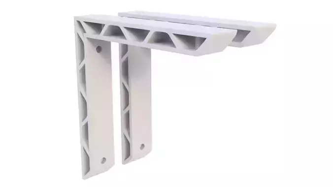 Mounting angle 02 3D model