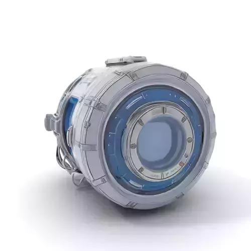 Futuristic SciFi Energy Core model pack Low-poly 3D model