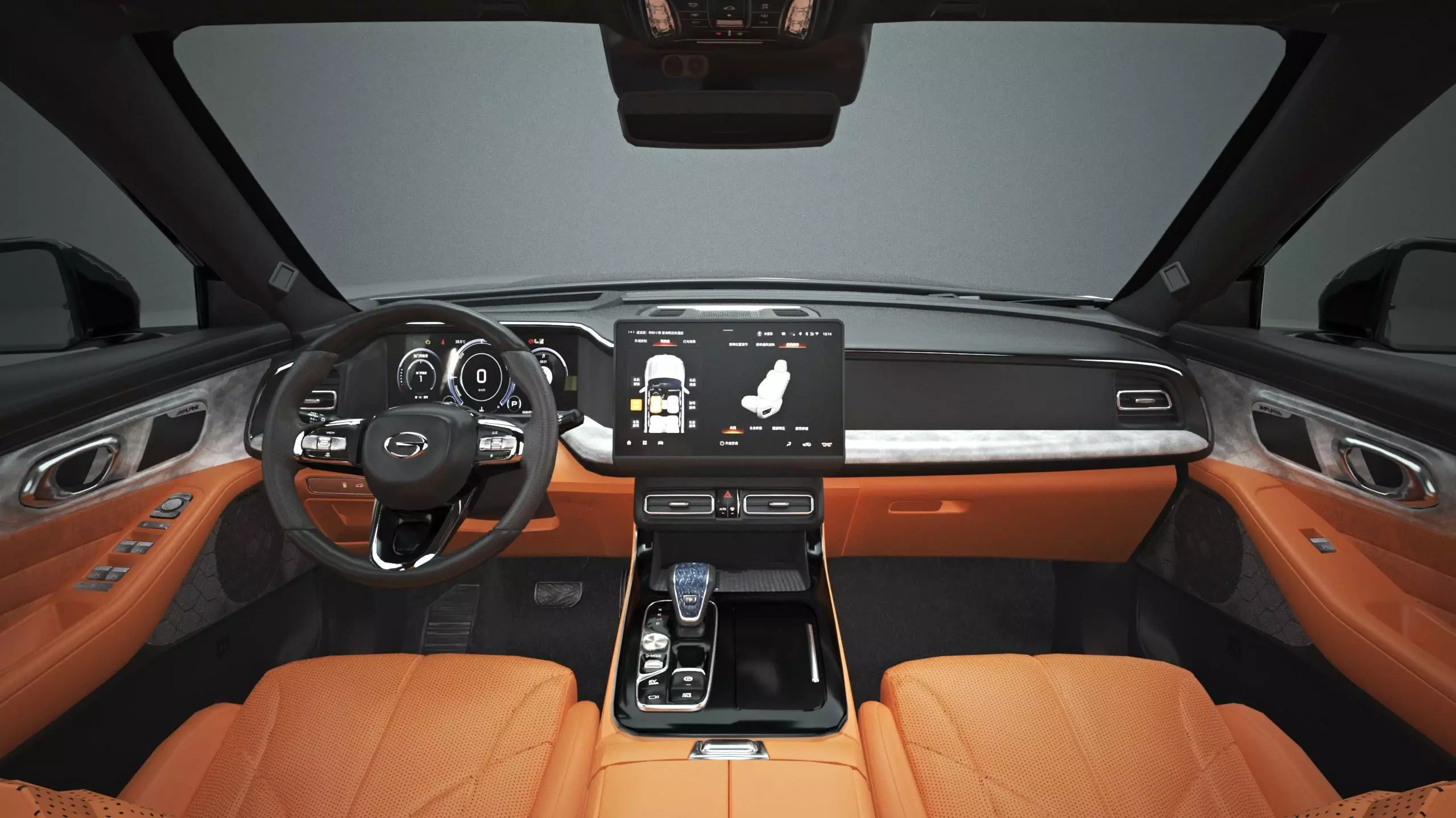 2026 GAC GS8 6 Seats with Interior 3D model_11