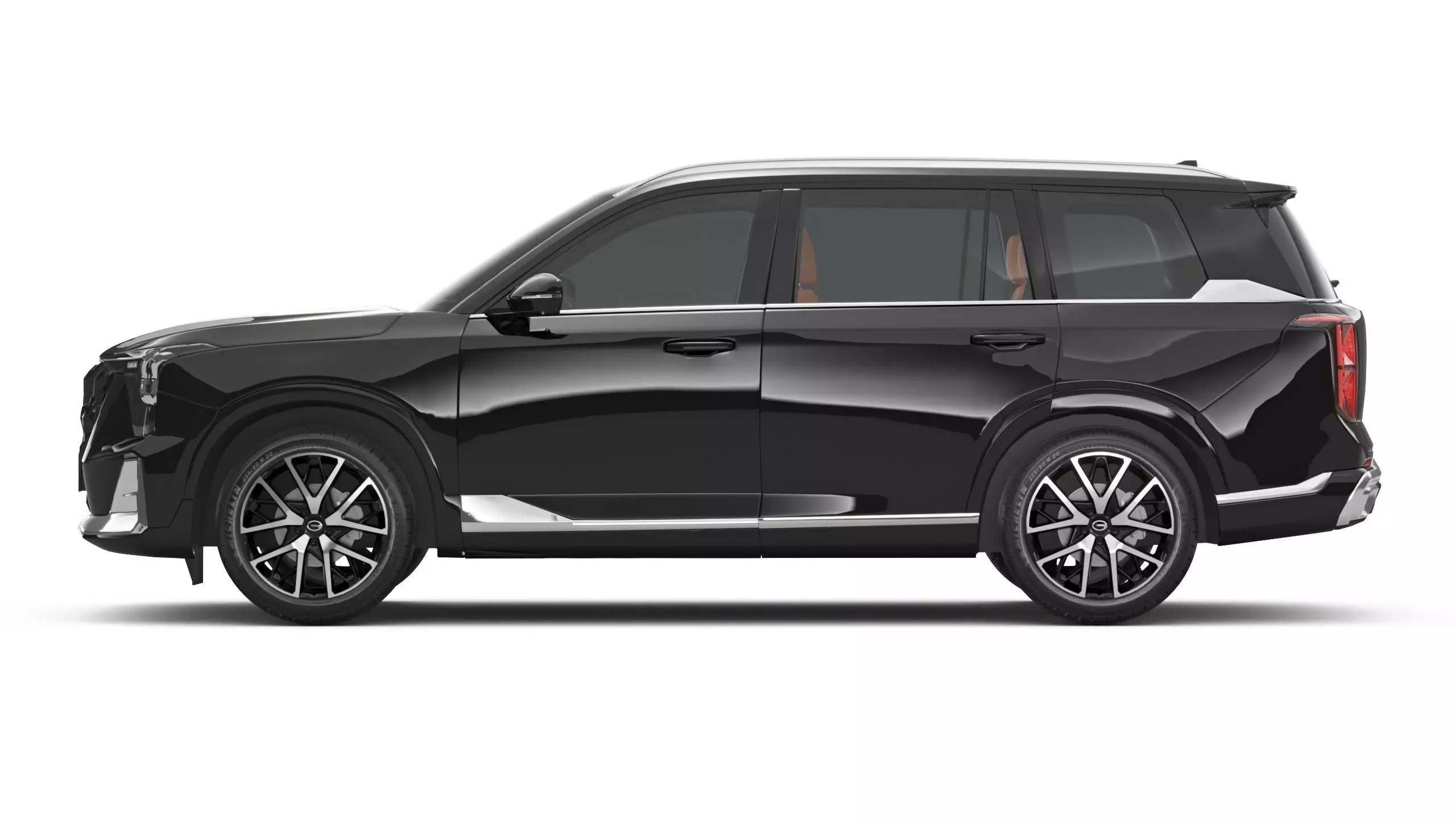 2026 GAC GS8 6 Seats with Interior 3D model_6