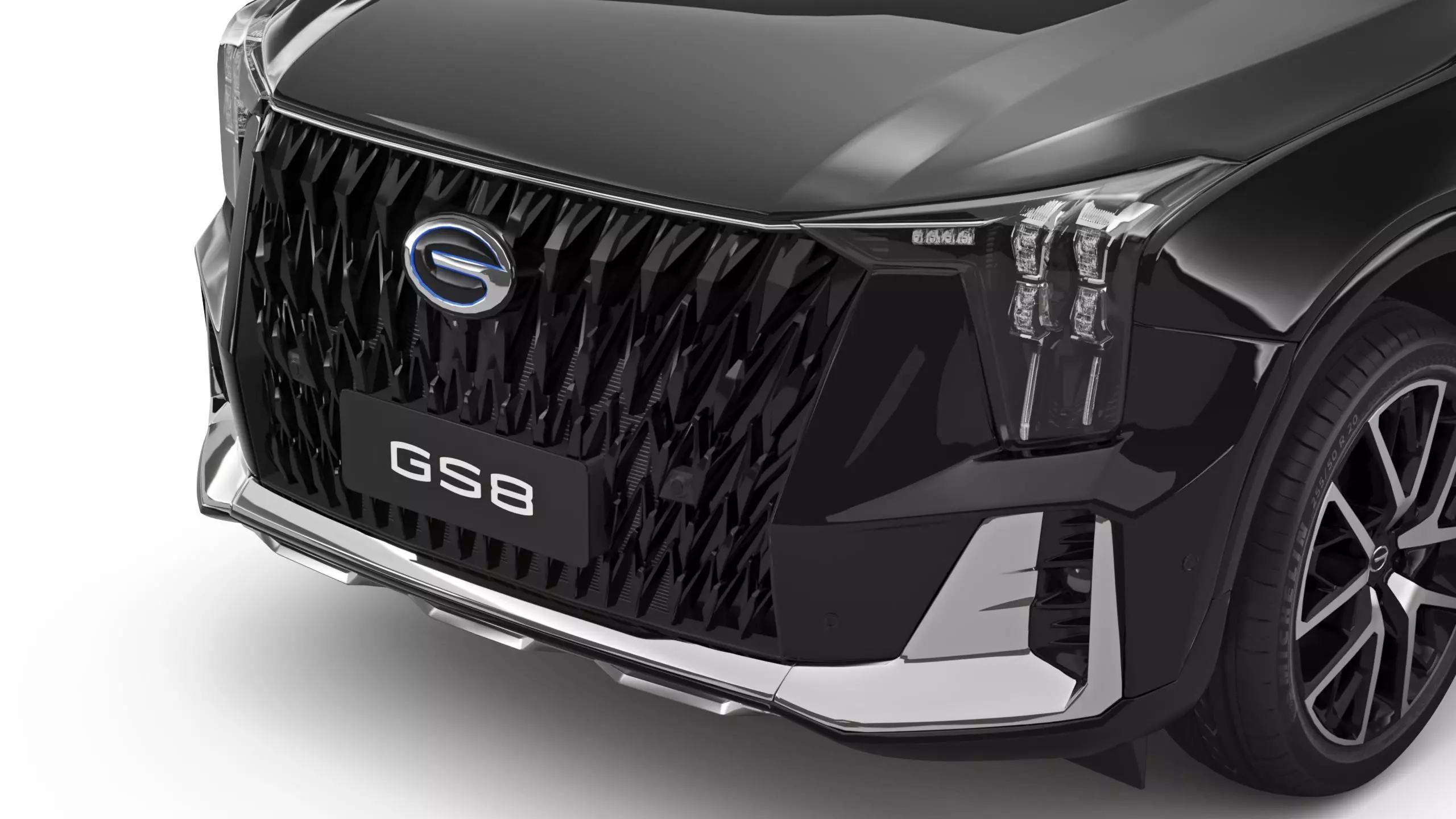 2026 GAC GS8 6 Seats with Interior 3D model_3