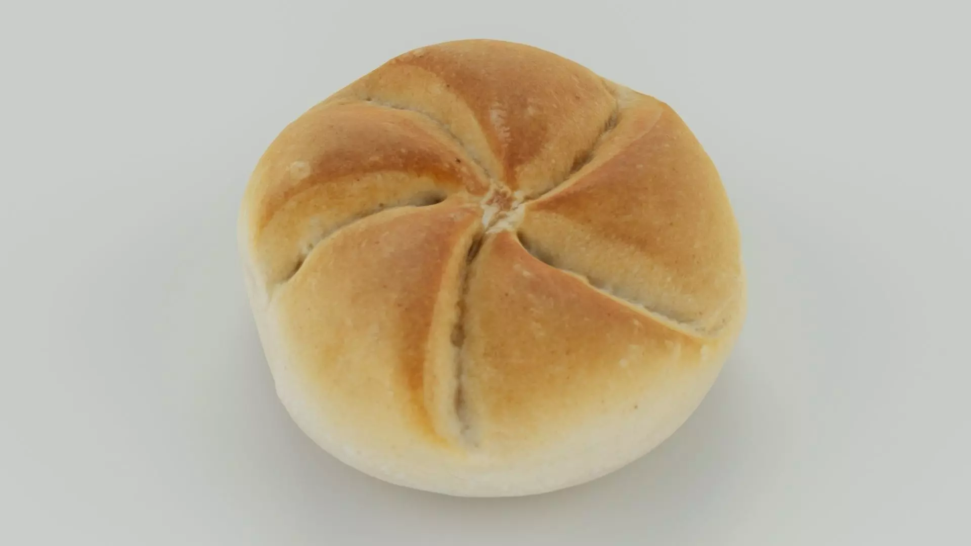 3d scan bread roll - wolfmayr semmel 2 3D model