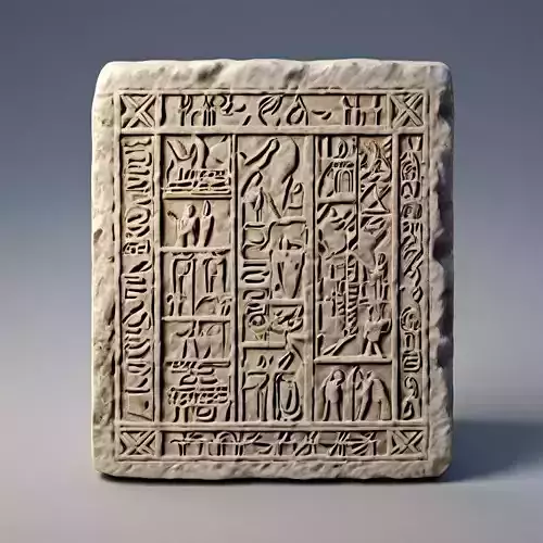 Ancient Egyptian Stone Tablet
