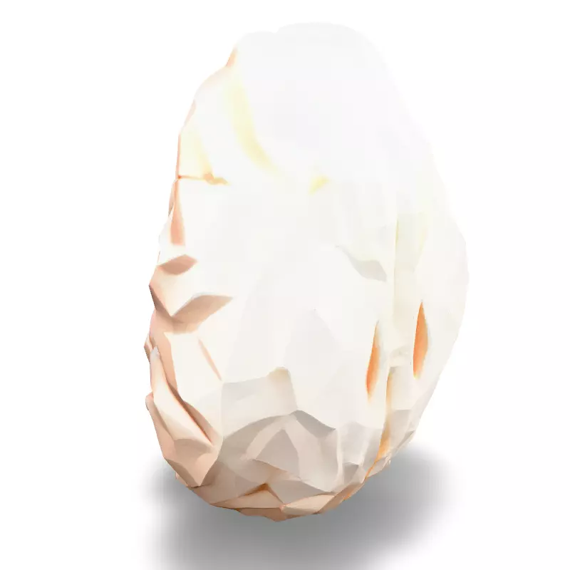 Low Poly Stylized Human Heart Low-poly 3D model_1