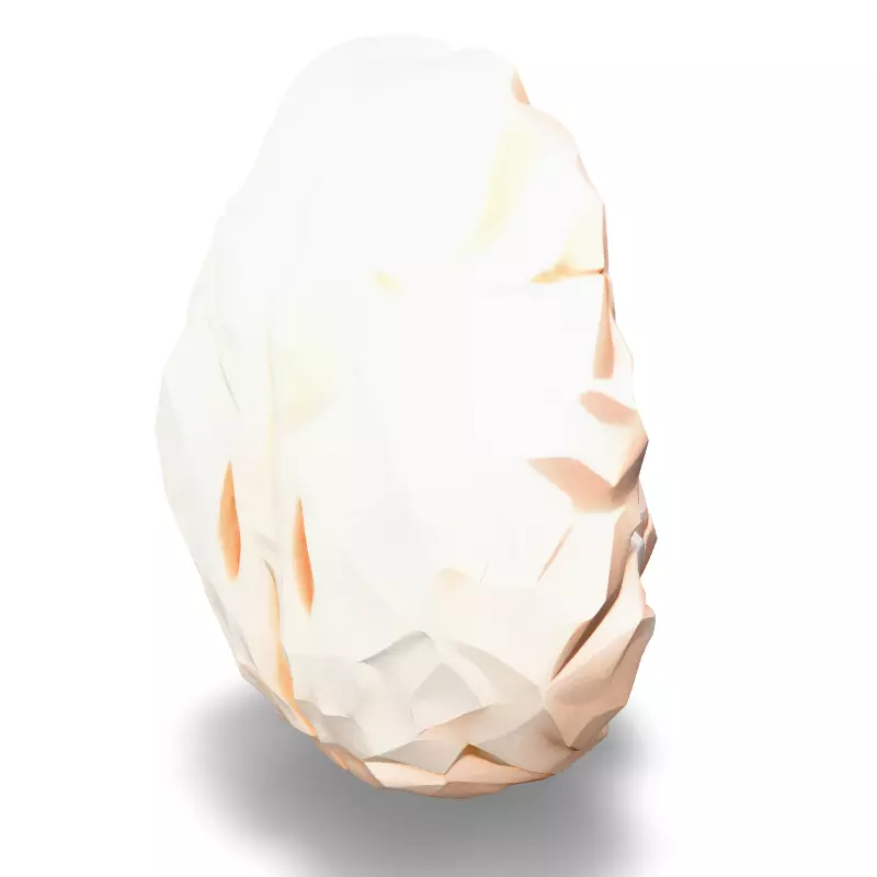 Low Poly Stylized Human Heart Low-poly 3D model_4