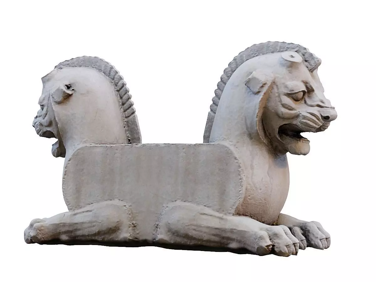 Persepolis lion 3D model_0