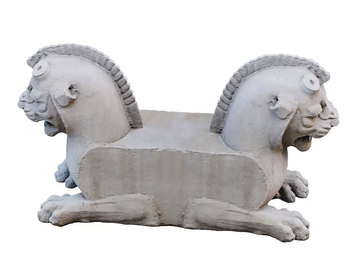 Persepolis lion 3D model_2