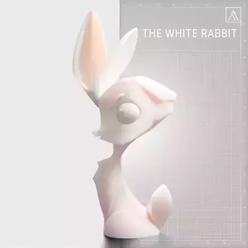 The White Rabbit 3D print model