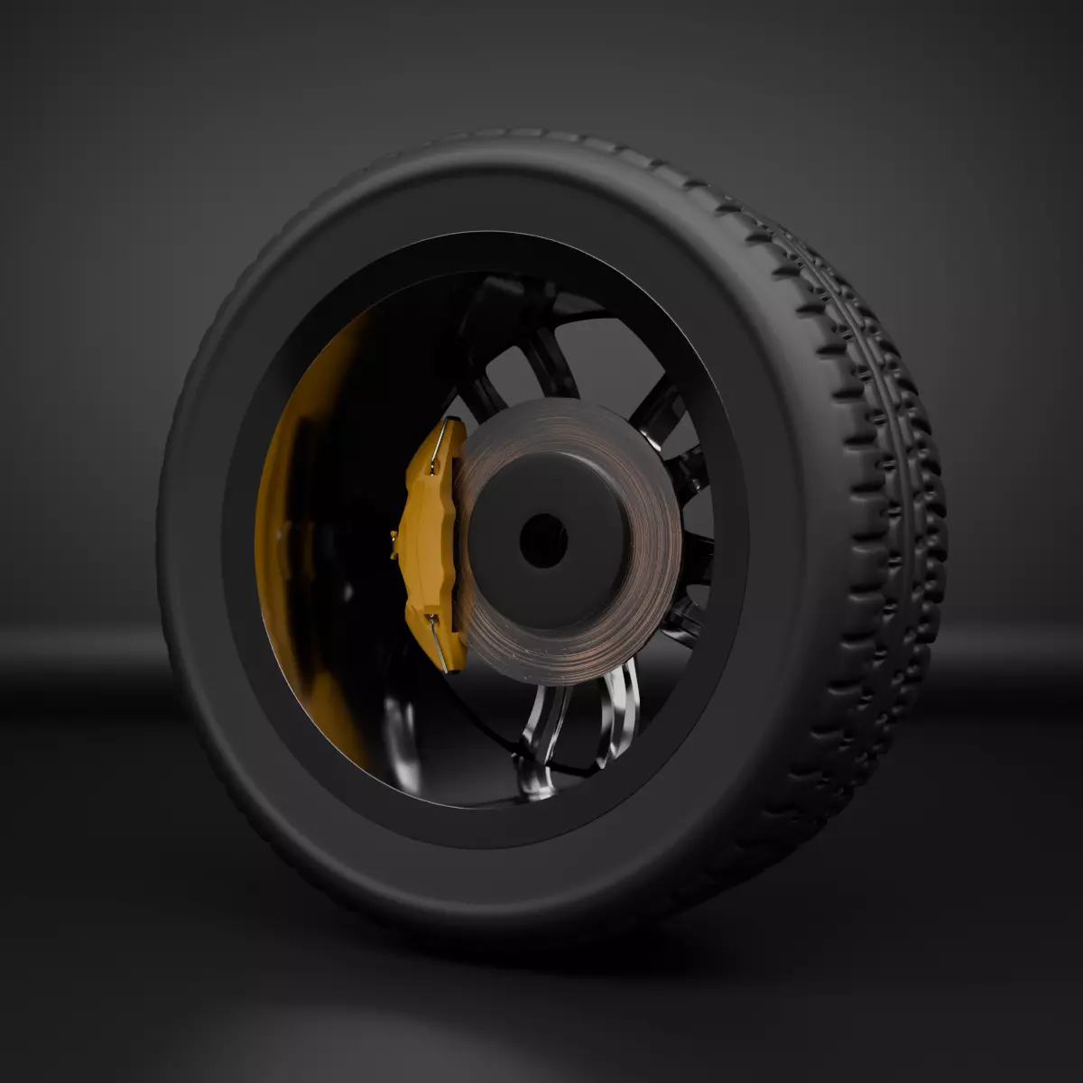 Wheel 3D model_5