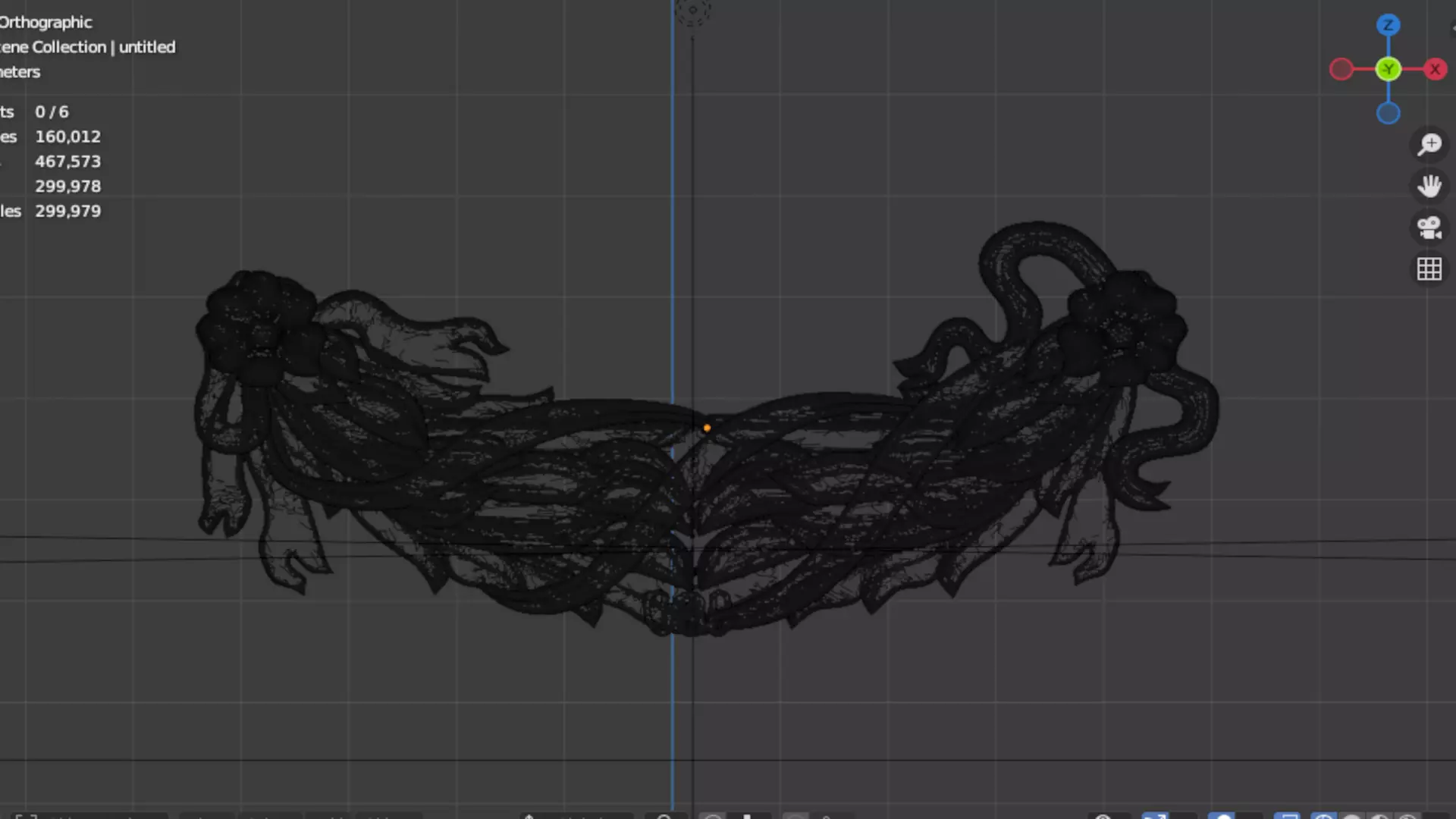 classic decorative swag onlay cnc 3d printing stl 03 3D print model_5