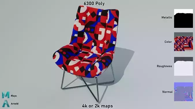 Turfted Designer Chair