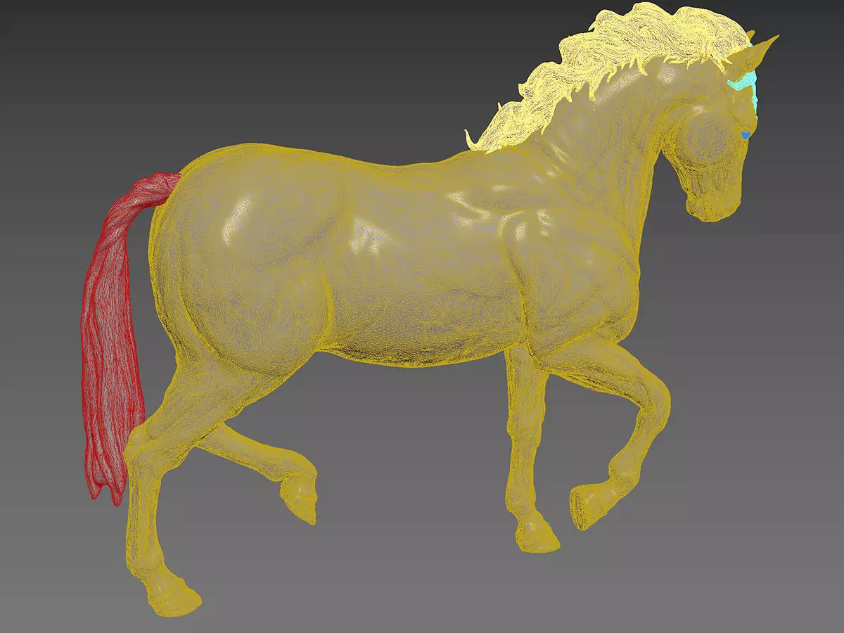 Horse 3D model_5